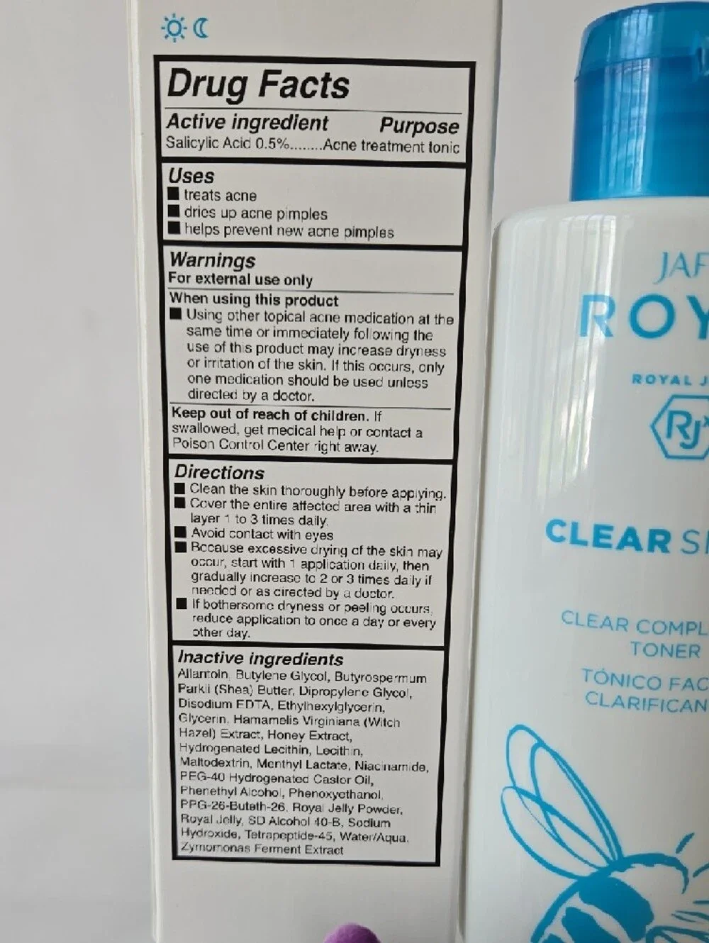 JAFRA Royal Clear Smart Toner 6.7 oz NWT – Acne Clarifying & Balancing